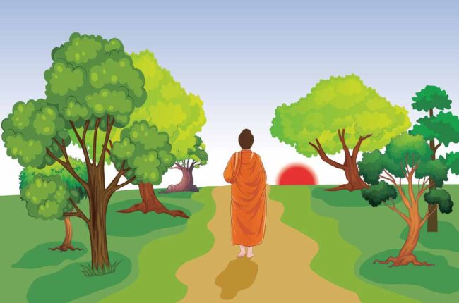 Footsteps of Truth by Lord Buddha