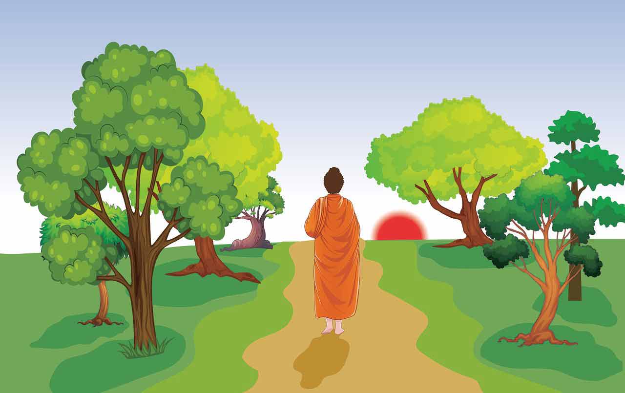 Footsteps of Truth by Lord Buddha